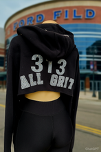 Load image into Gallery viewer, Cropped Lions Hoodie
